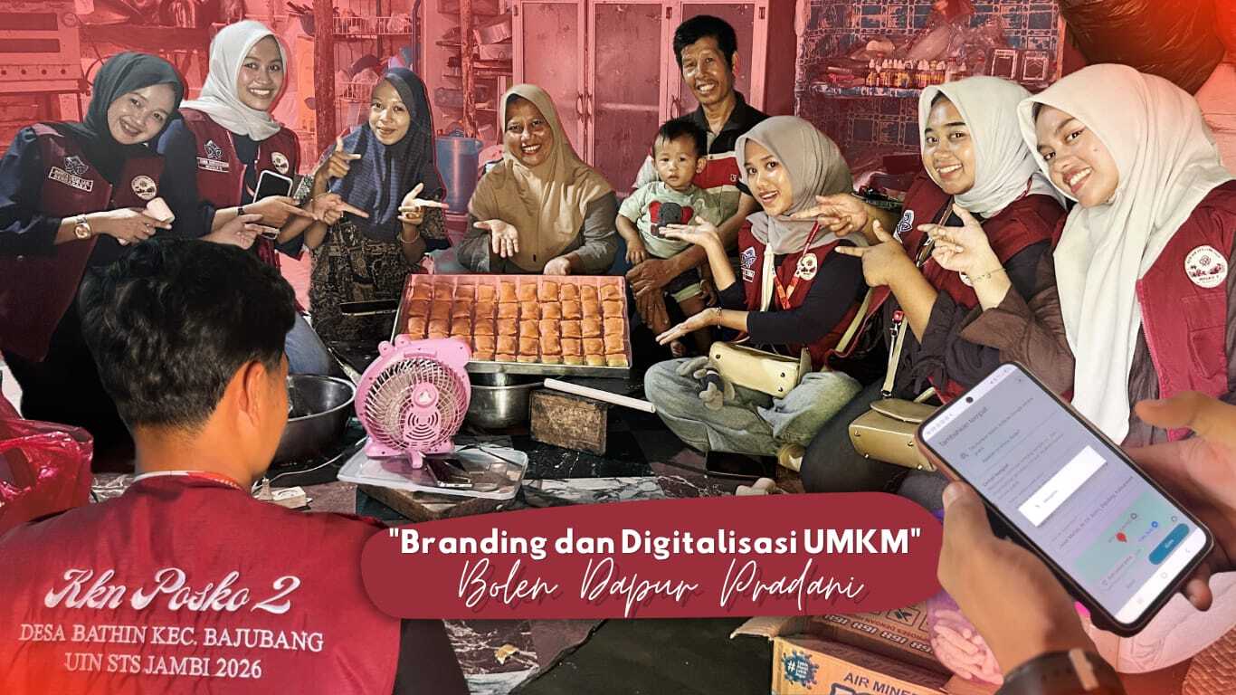 KKN UIN Jambi Bantu Digitalisasi UMKM