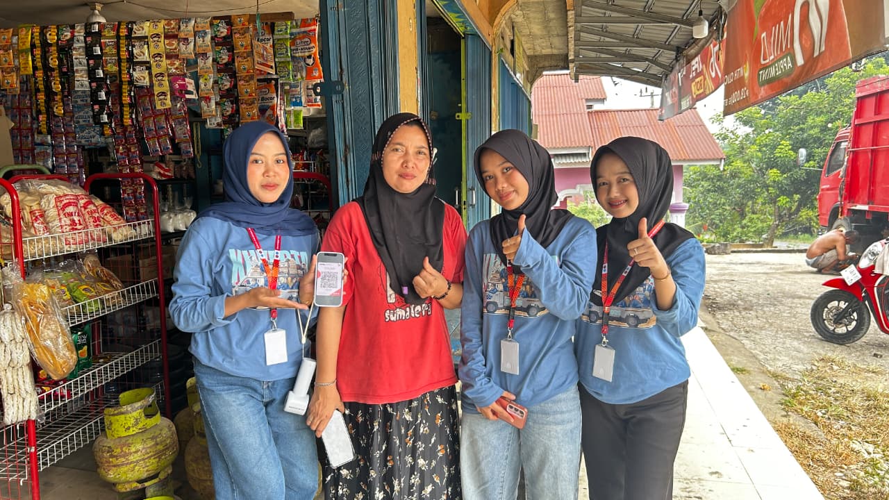 Mahasiswa KKN Digitalisasi UMKM Desa Batin