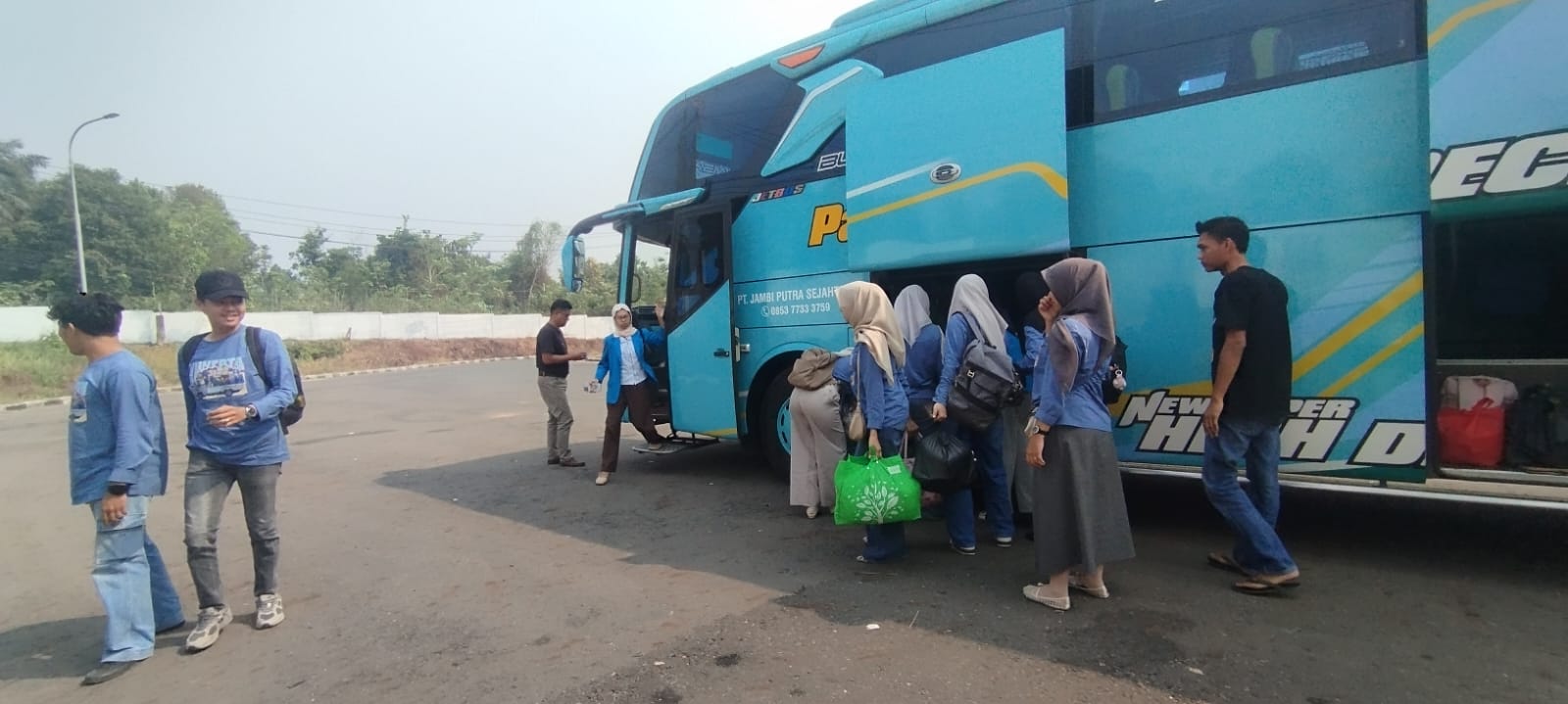 Sebulan Mengabdi Tuntas, Mahasiswa KKN UIN Jambi Kembali ke Kampus